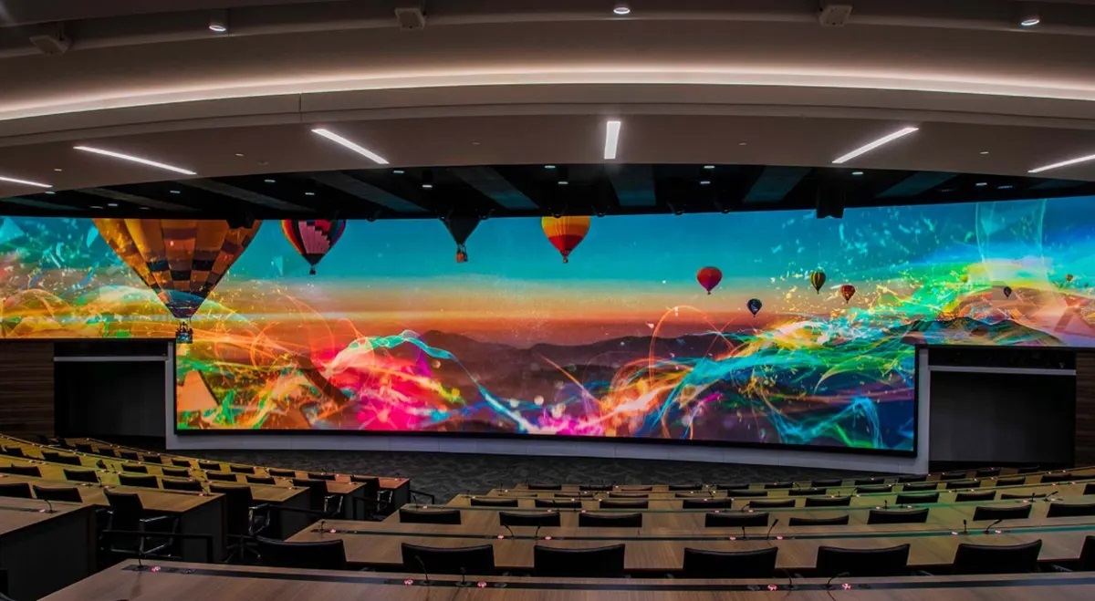 What industries can video walls be used in